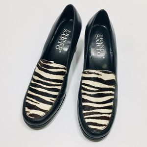 Franco Sarto Zebra Animal Print Size 7.5 M